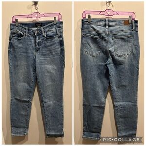 Judy Blue Boyfriend fit Classic Blue Denim Women's Jeans